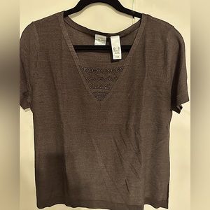 NEW silk/rayon sweater-XL